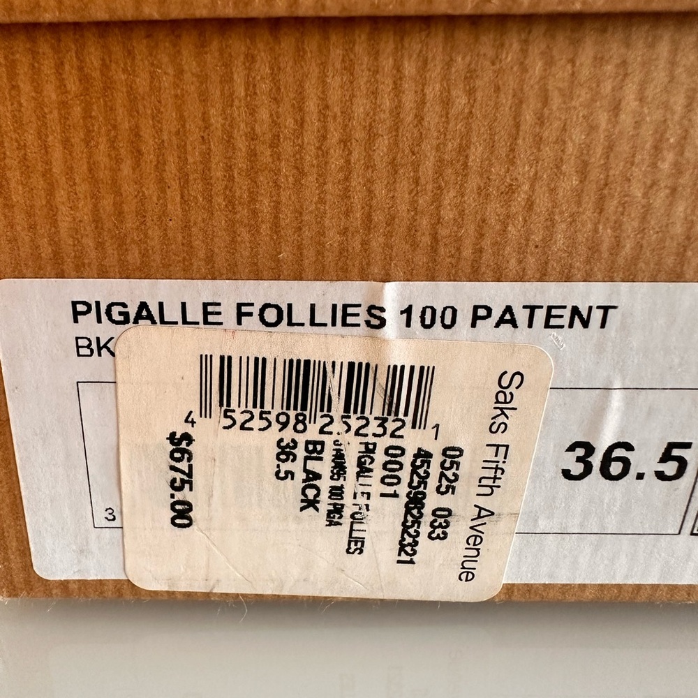 Christian Louboutin Pigalle follies 100ml pumps stilettos classic ones! US 6 - Picture 10 of 11